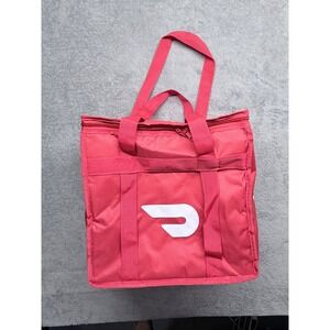 DoorDash Insulated Delivery Bag Red Thermal Food Tote DDH686x